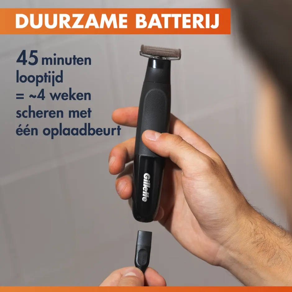Gillette Fusion One Baardtrimmer & Scheerapparaat
