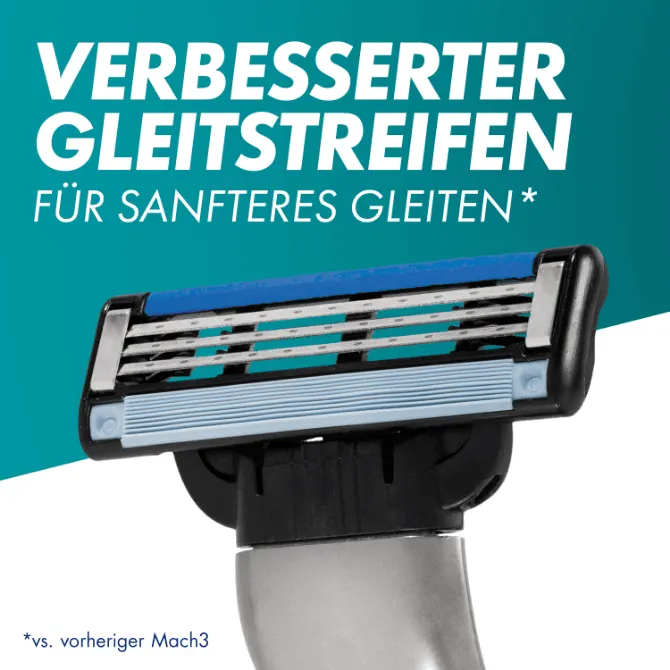 Verbesserter Gleitstreifen für sanfteres Gleiten