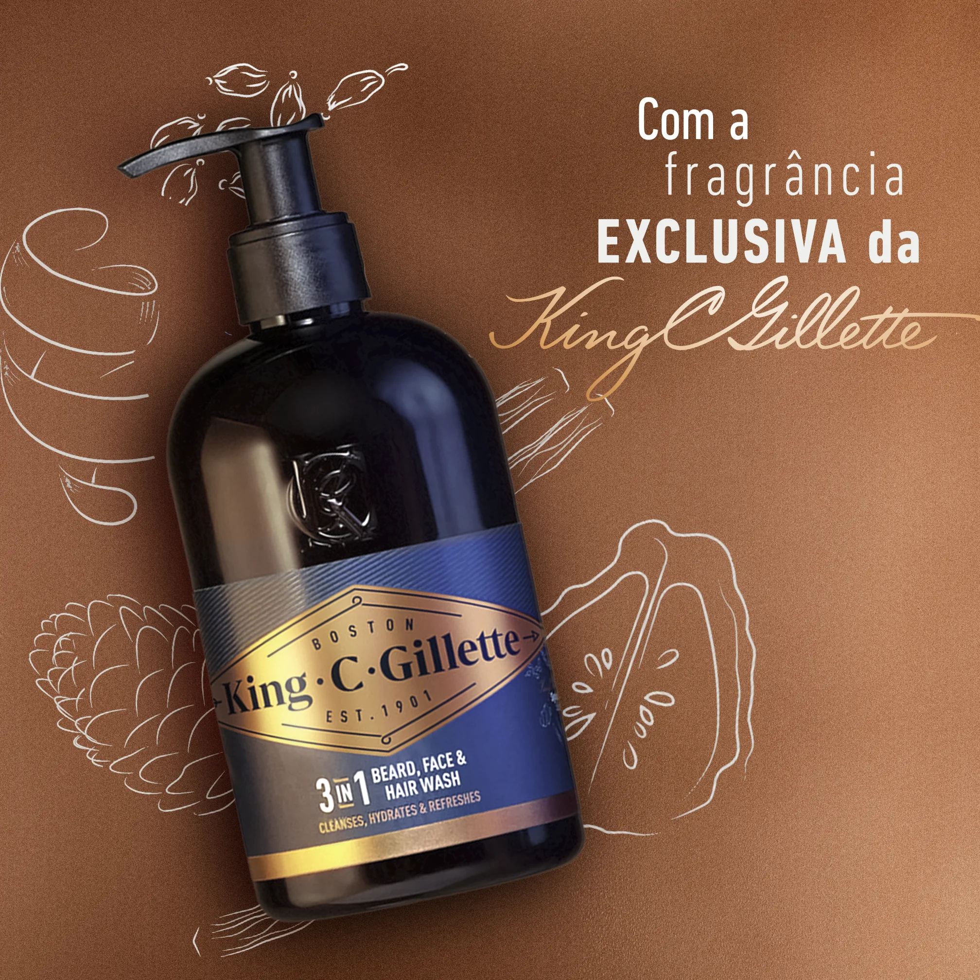 pasos para aplicar gel para barba