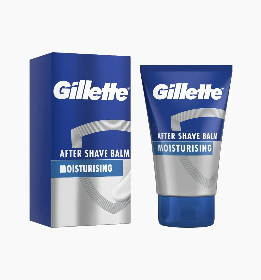 Der beruhigende Aftershave-Balsam der Gillette-Serie