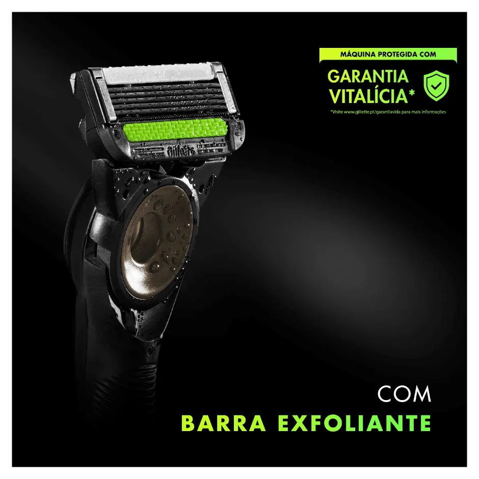 GilletteLabs com barra esfoliante