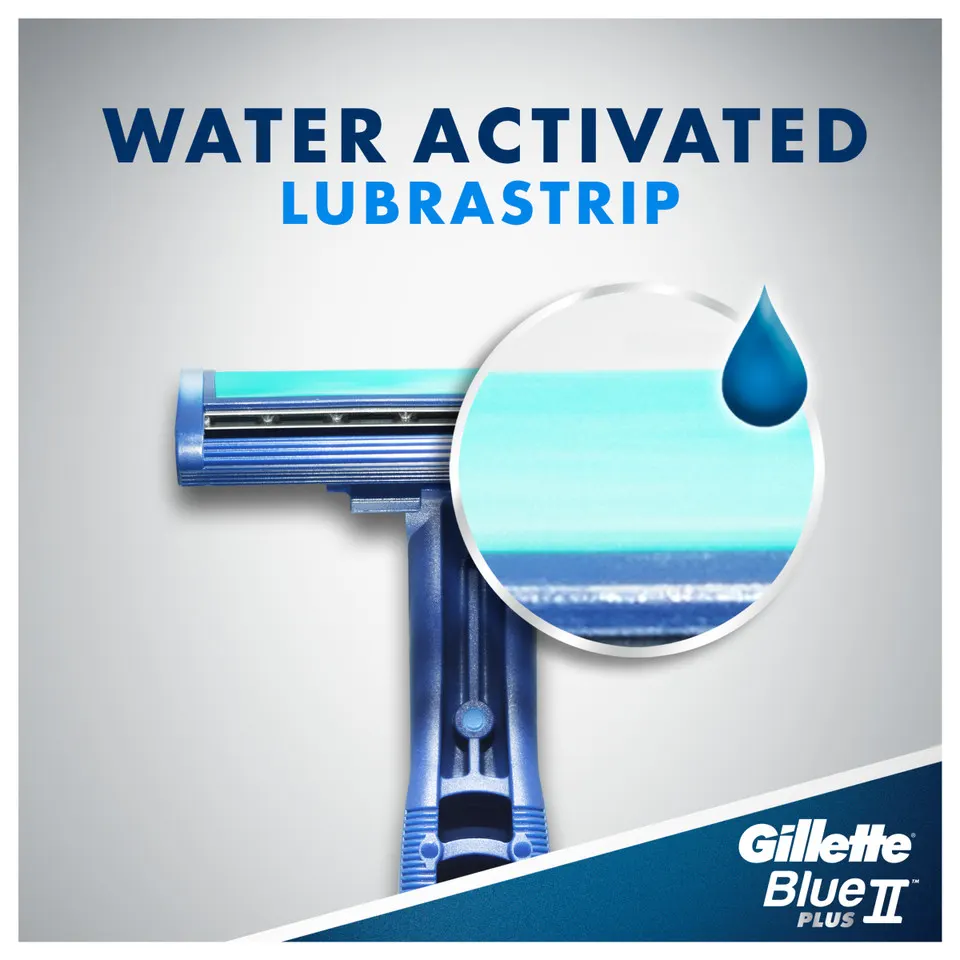 Gillette Blue II Pivot Disposable Razors