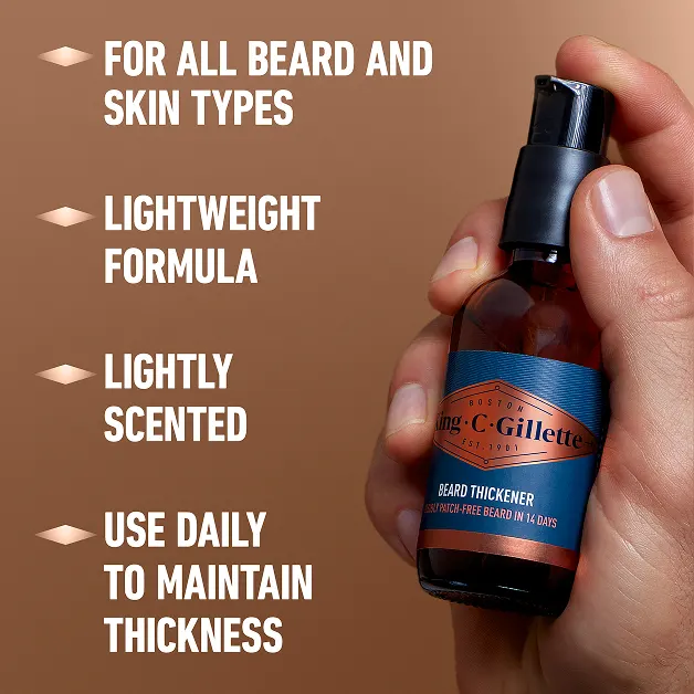 Image 2 King C Gillette Beard Thickener 50ml