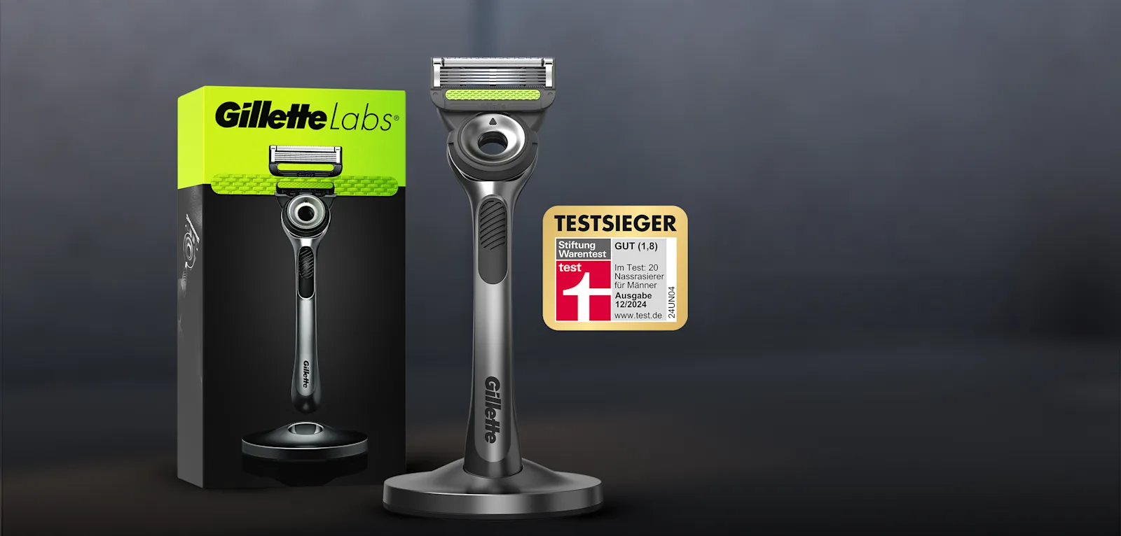Erfinden Sie das Rasiererlebnis mit GilletteLabs neu