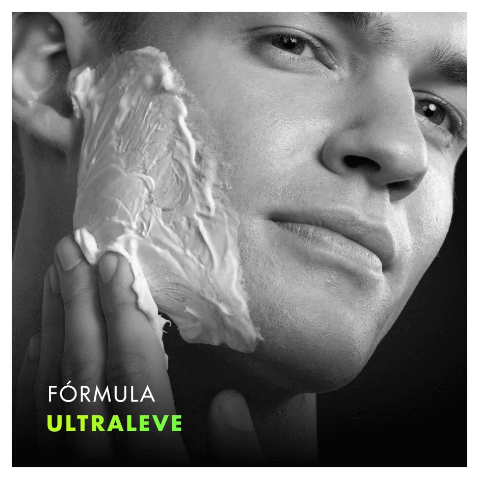 Fórmula de espuma de barbear de absorção rápida Gillette Labs
