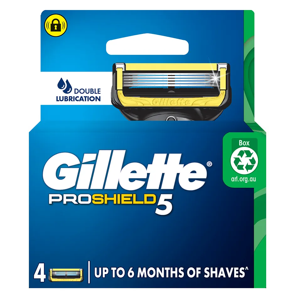 Gillette Proshield Flexball Razor Blades Refills