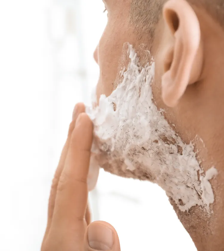 shaving sensitive skin
