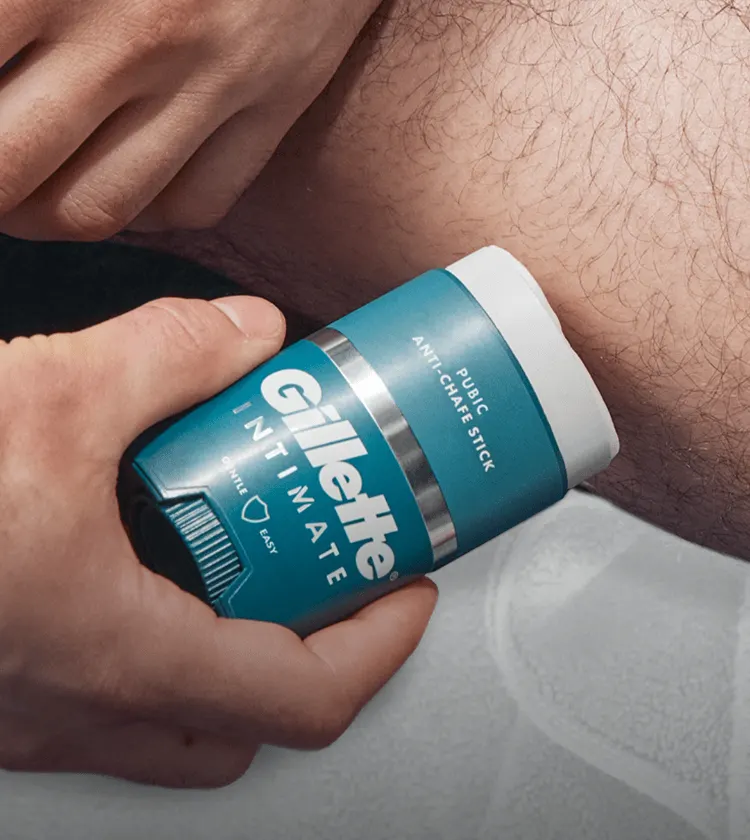 Verlicht een jeukende schaamstreek met Pubic Anti-Chafe Stick