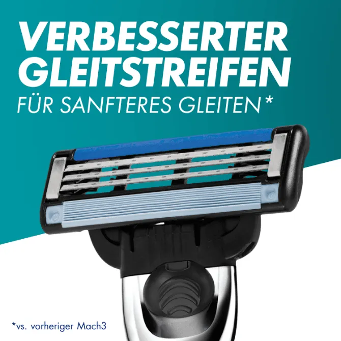 Verbesserter Gleitstreifen für sanfteres Gleiten