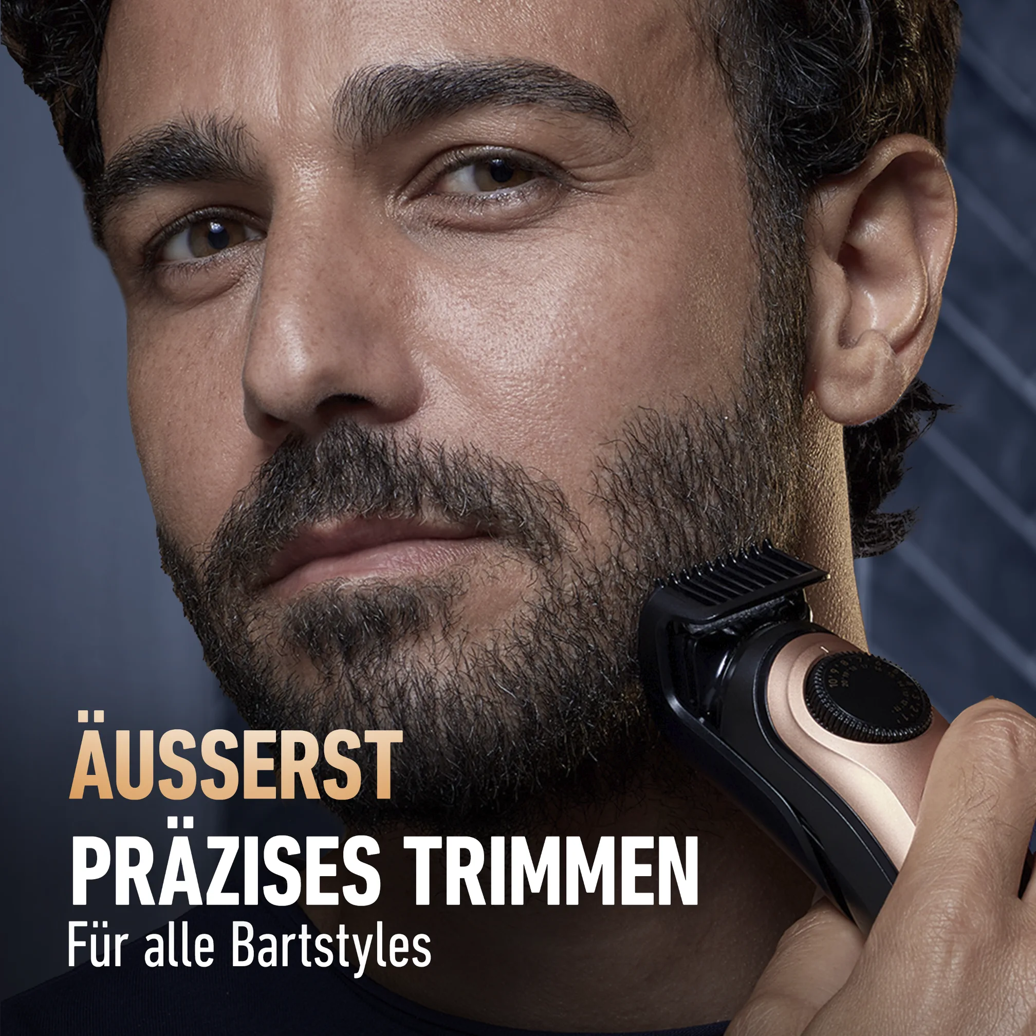Sensitive-Rasiergeltube neben einem Rasierer