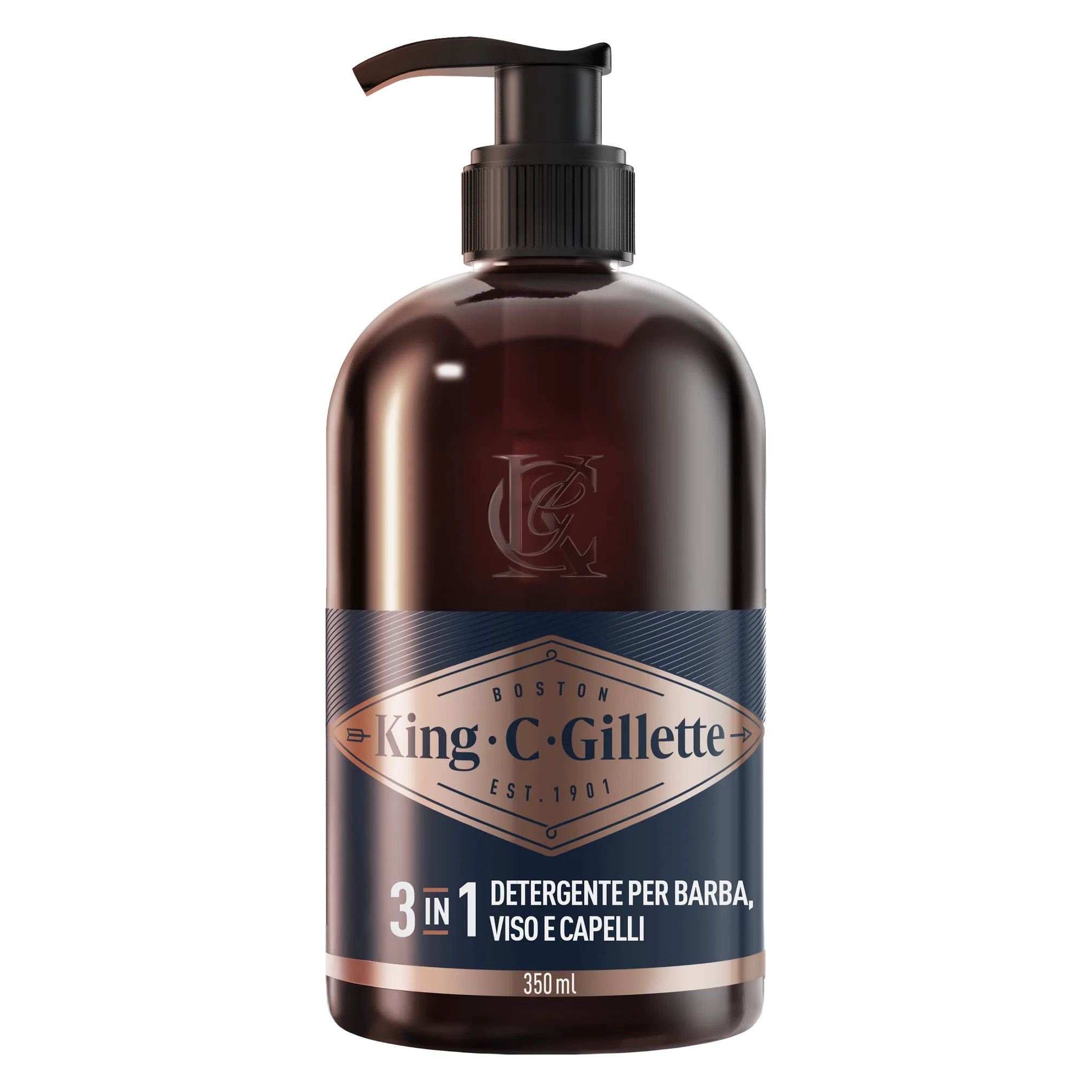 Detergente per barba e viso