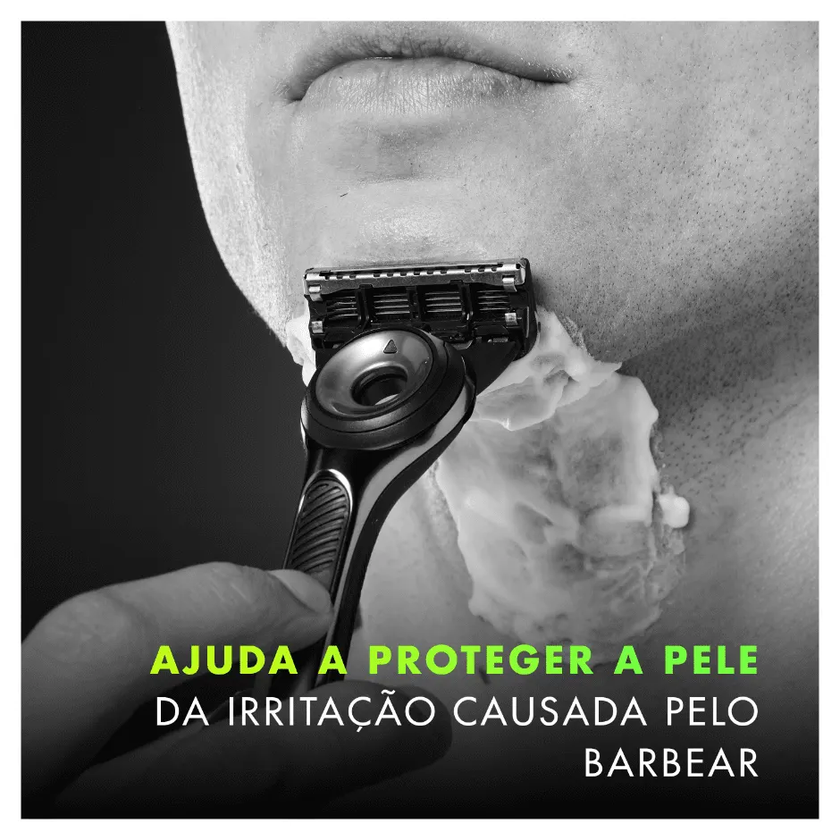 Ajuda A Proteger a Pele Da Irritacao Causada Pelo Barbear