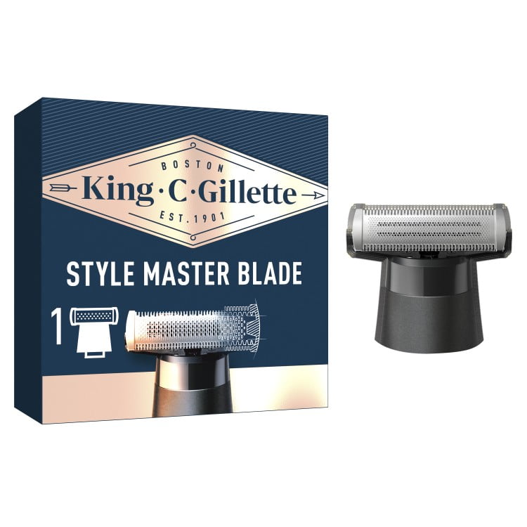 Tondeuse Barbe Et Corps Gillette Style Master King C., 3 Têtes, Rechargeable, étanche - Pour Un Grooming Précis Et Complet