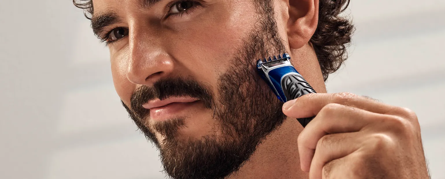 Erzielen Sie einen gleichmäßigen Schnitt mit dem Gillette Trimmer