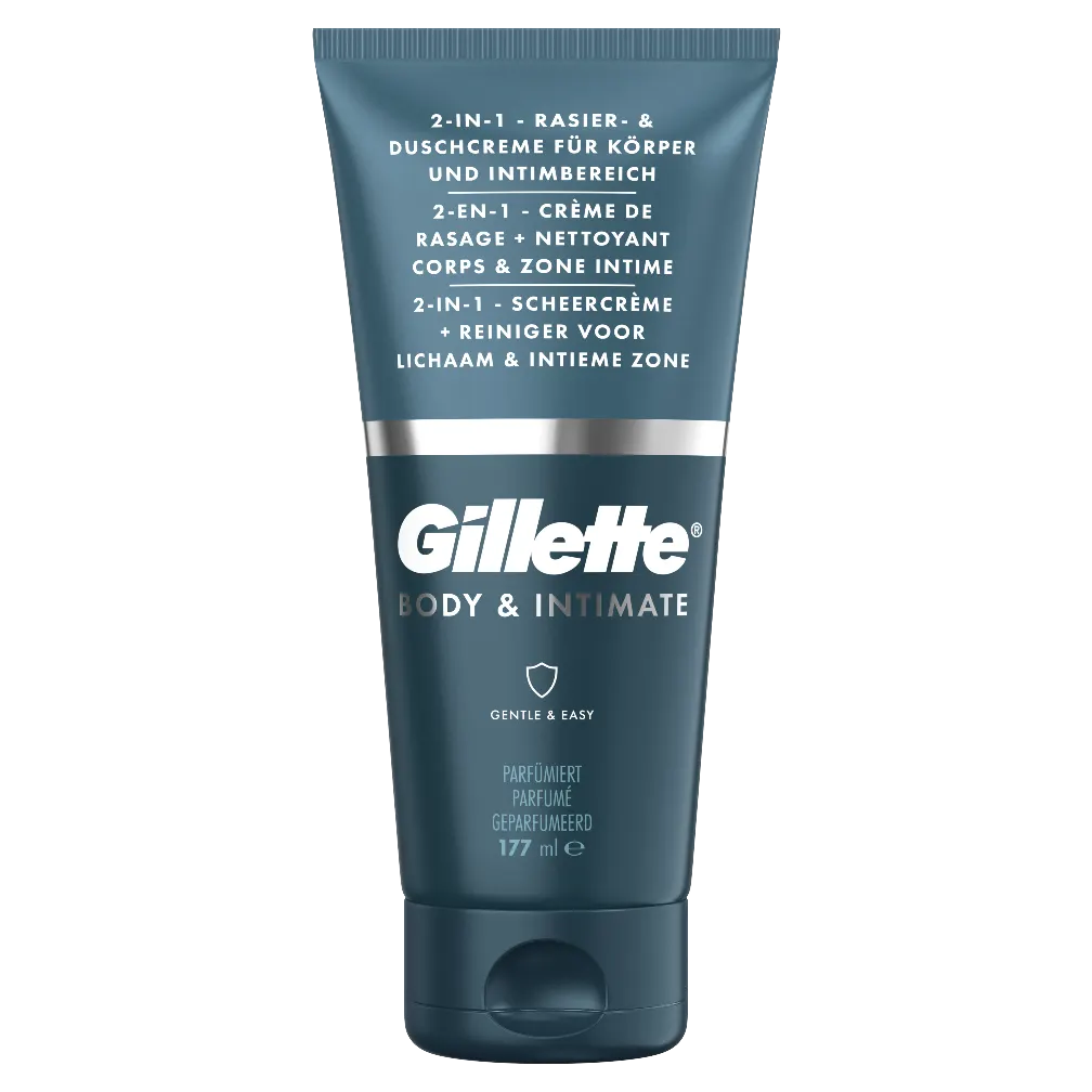 Gillette Body & Intimate 2 in 1 Rasier- und Duschcreme
