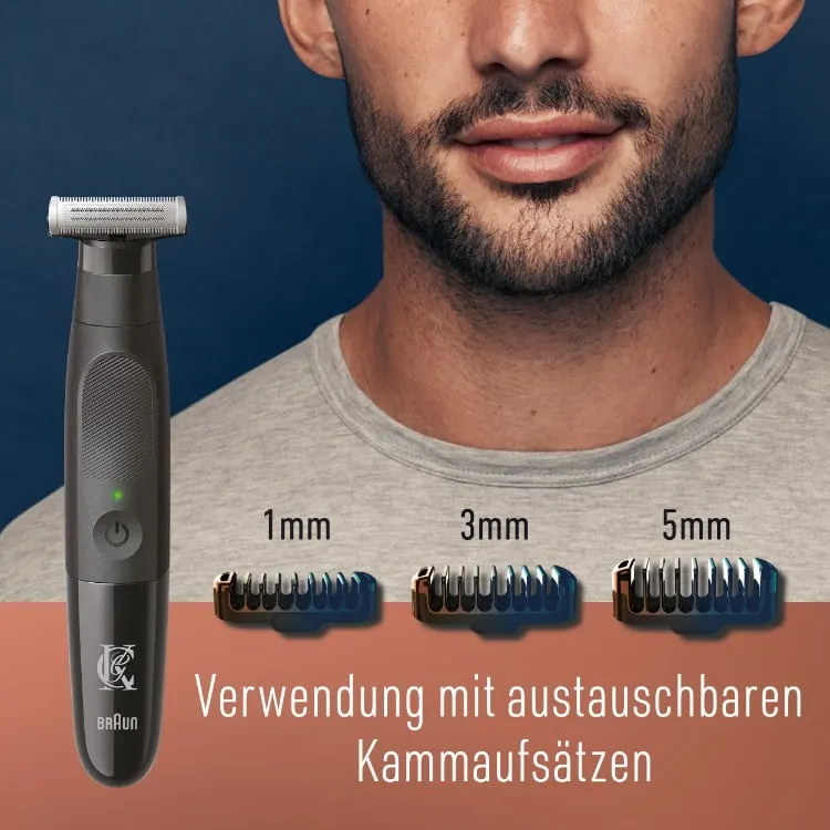 Verwendung Style Master mit austauschbaren kammaufsätzen