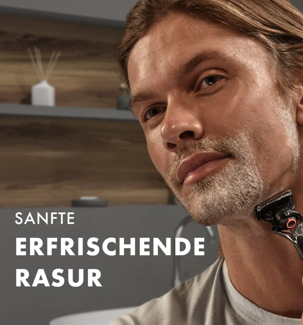 Sanfte Erfrischende Rasur