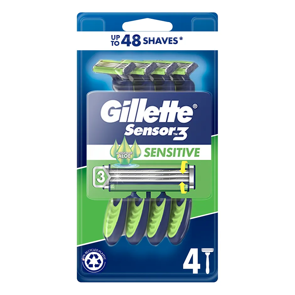 Gillette Sensor 3 Sensitive Disposable Razors