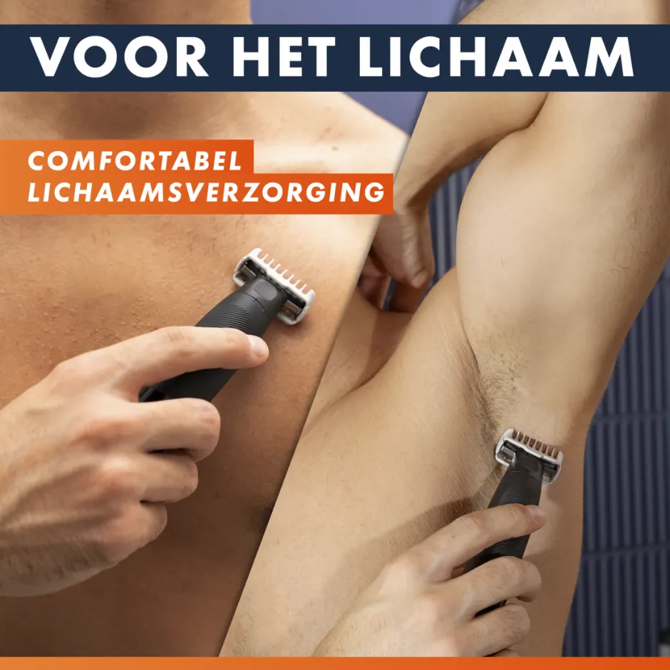 Gillette Fusion One Baardtrimmer & Scheerapparaat