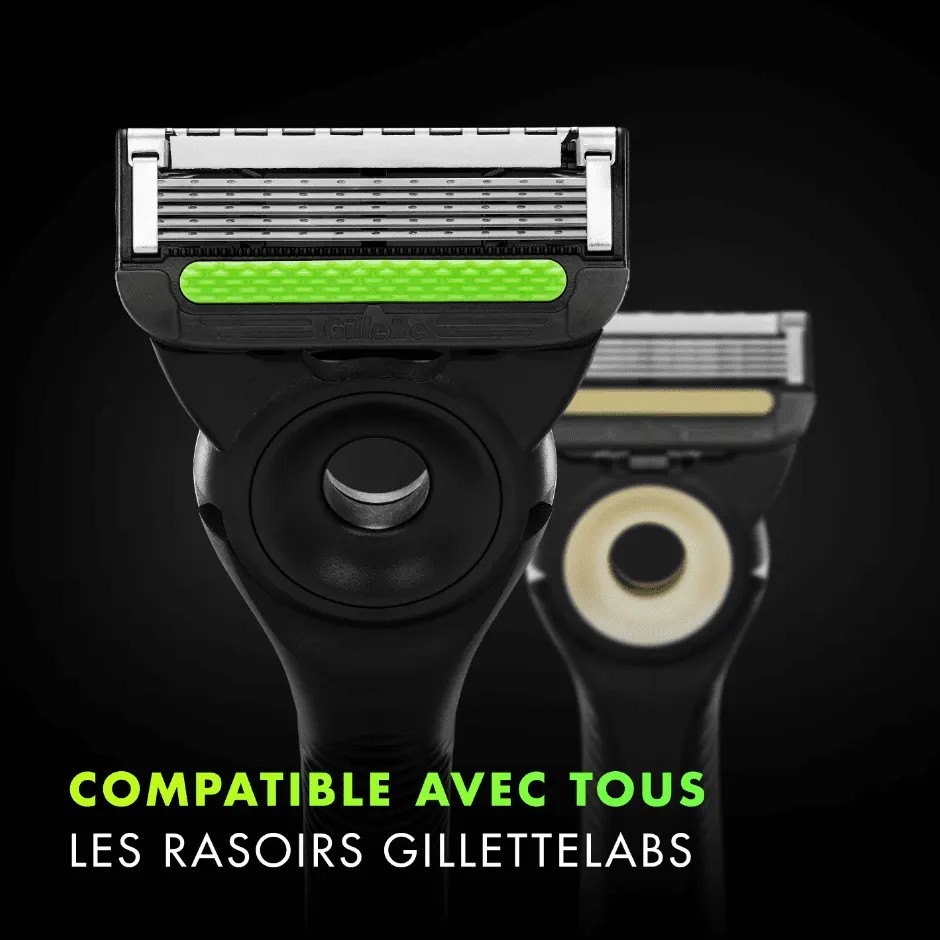 Compatible avec tous les rasoirs GilletteLabs