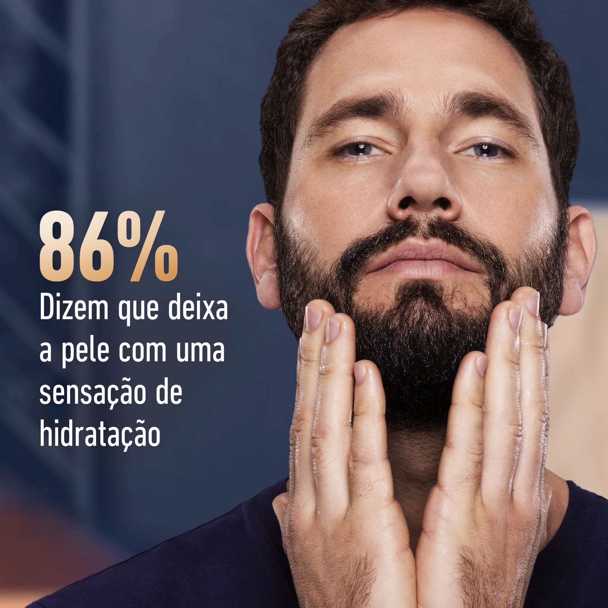 King C. Gillette Hidratante Para Rosto E Barba Curta