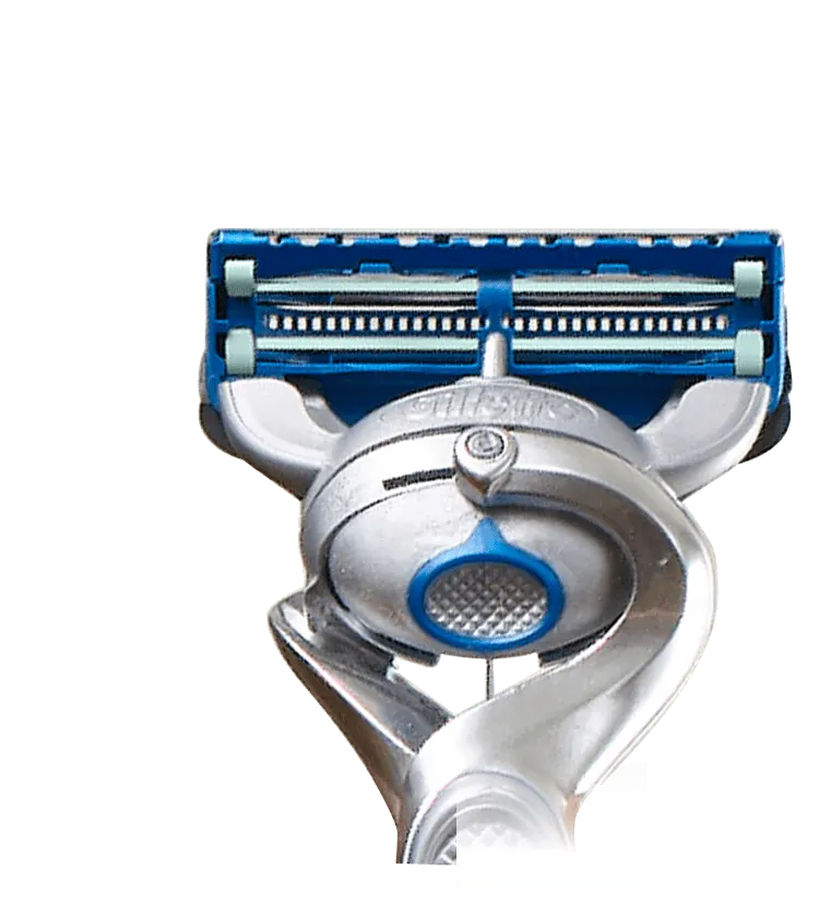 Lama di precisione per raggiungere le aree più difficili e creare lo styling della barba