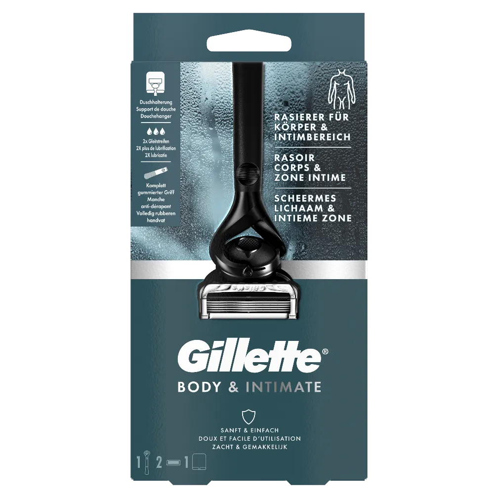 Gillette BODY & INTIMATE Rasierer für den Intimbereich