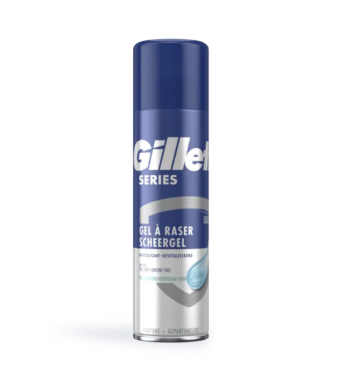 Gel à raser revitalisant Gillette Series au thé vert