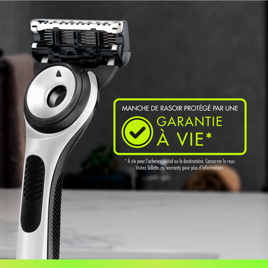 Rasoir Gillette Labs - Avec étui Voyage Et Support Magnétique - 5 Lames, 2 Recharges