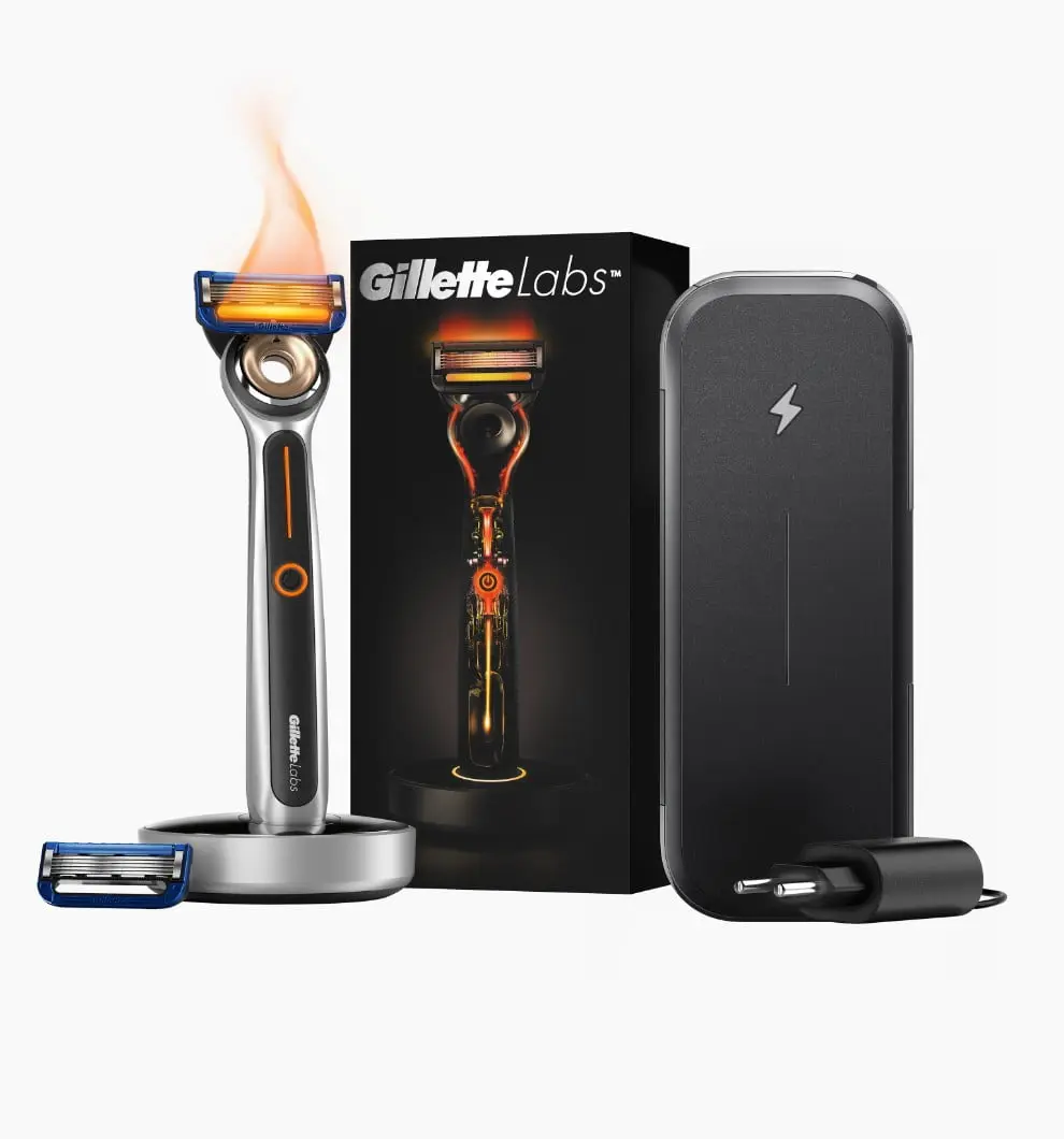 Gillette Labs Heated Razor Reisepaket
