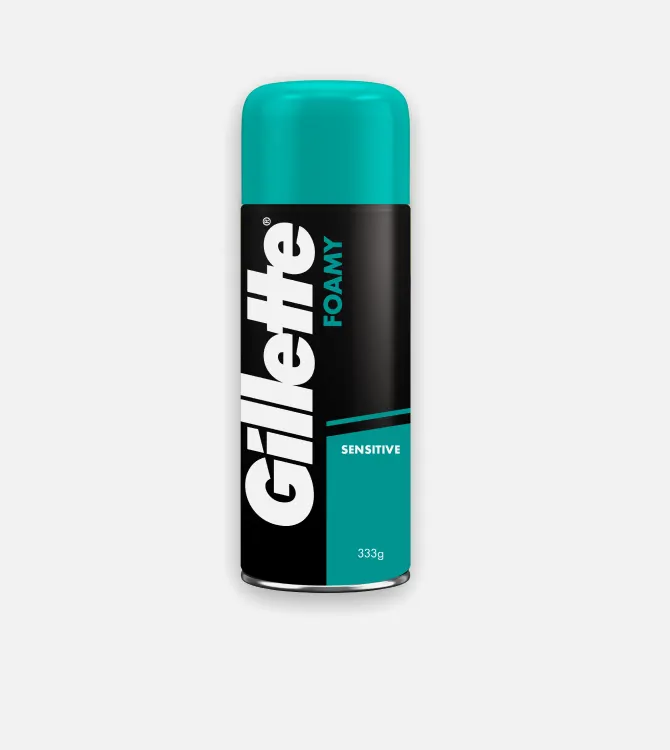 Gillette Shave Foam Sensitive Skin Value Pack 333g