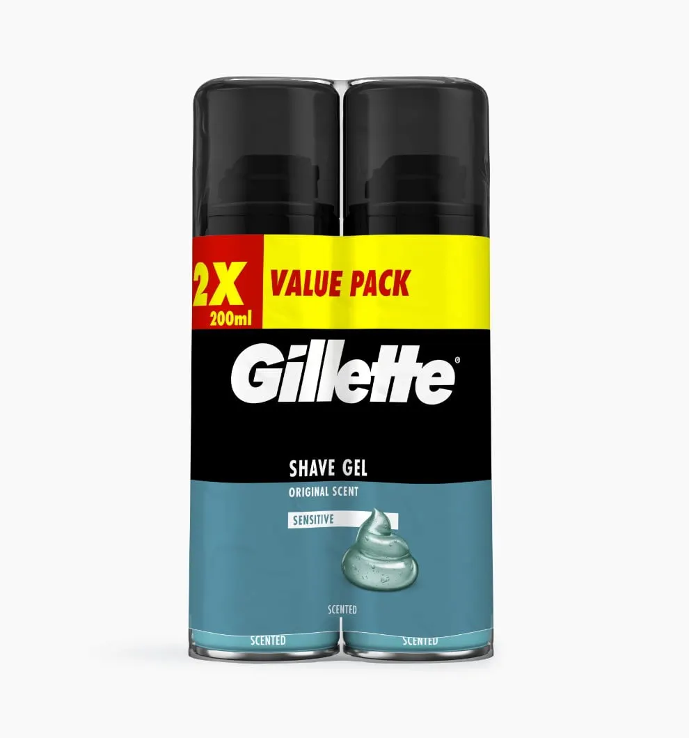 Gillette Duo Pack Basic Rasiergel online