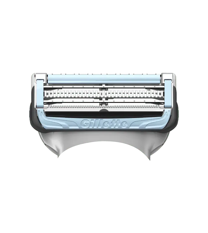 Gillette SkinGuard Sensitive Recargas De Lâminas no cartão do produto exibido no artigo