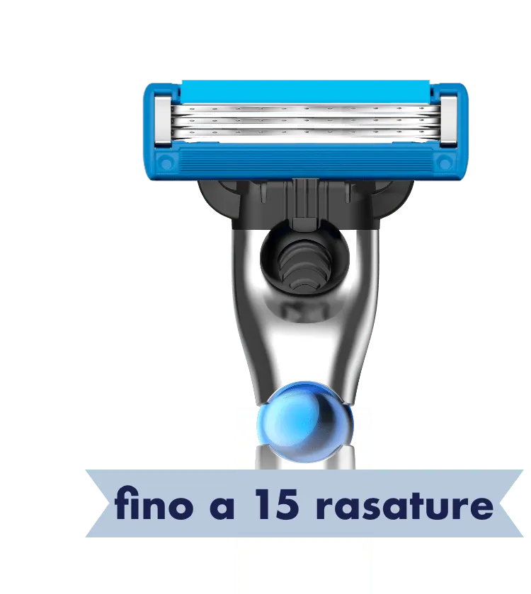 Realizzato con acciaio di precisione, fino a 15 rasature per lama