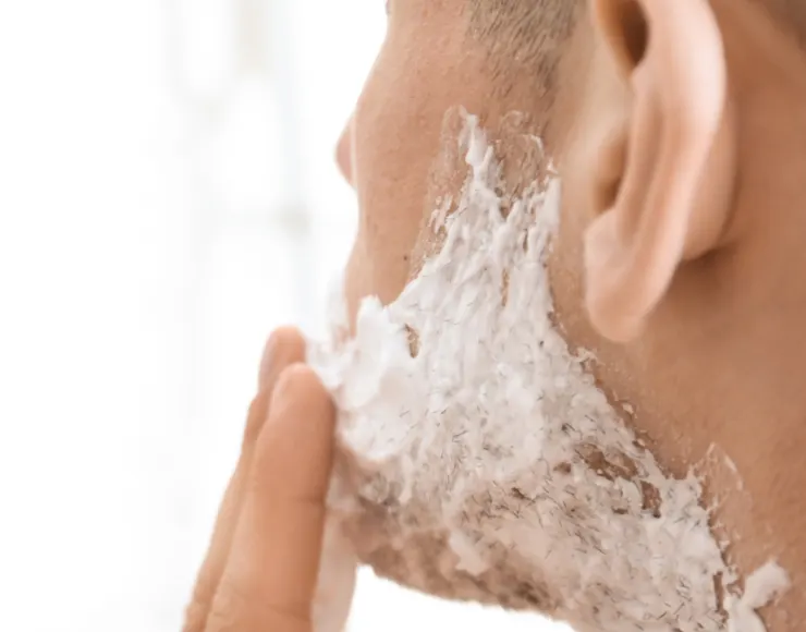 shaving sensitive skin