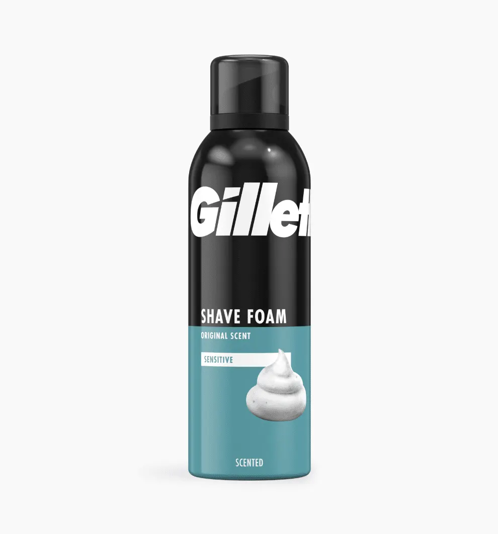 Gillette Classic Espuma De Barbear Sensitive