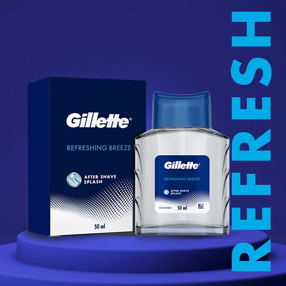 Gillette After Shave Splash Refreshing Breeze 50ml