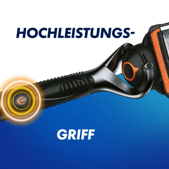 Ergonomischer Griff für besten Halt