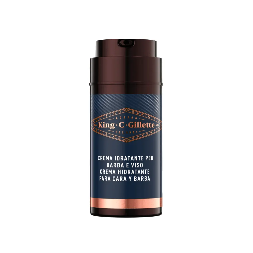 Hidratante facial King C. Gillette Short Beard