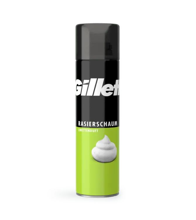Gillette Basis Limettenduft Rasierschaum 200 ml