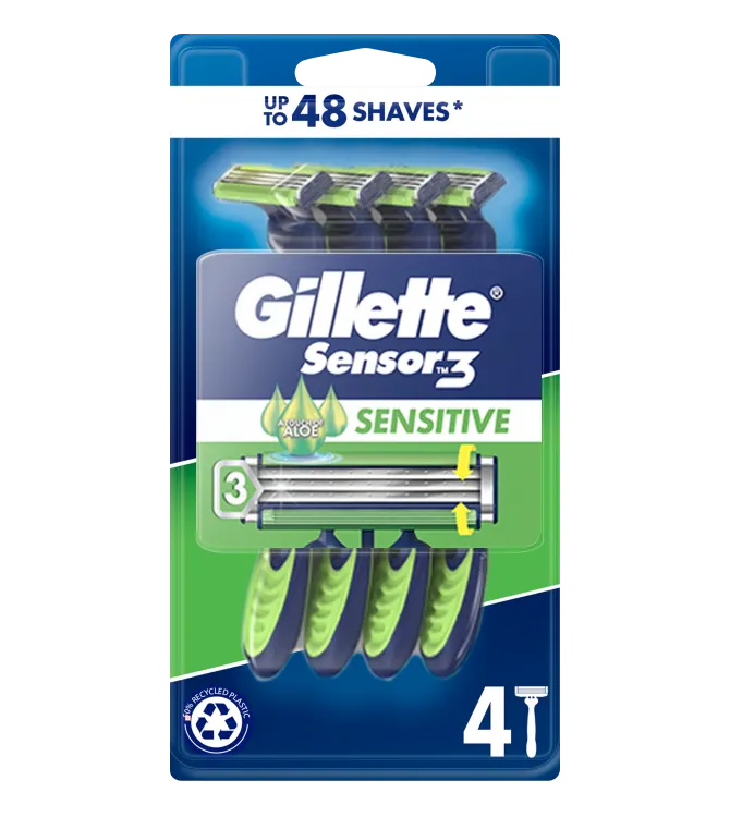 Gillette Sensor 3 Sensitive Disposable Razors