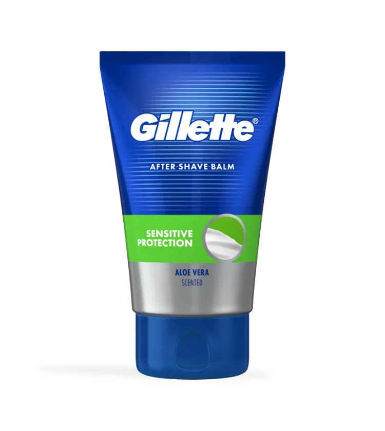 Gillette Aftershave Balm Sensitive 100ml
no cartão do produto exibido no artigo