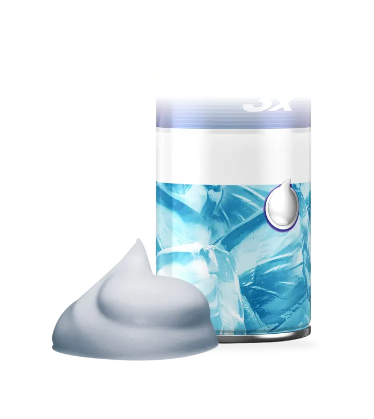 Utilizzare con un rasoio Sensor®3 Cool