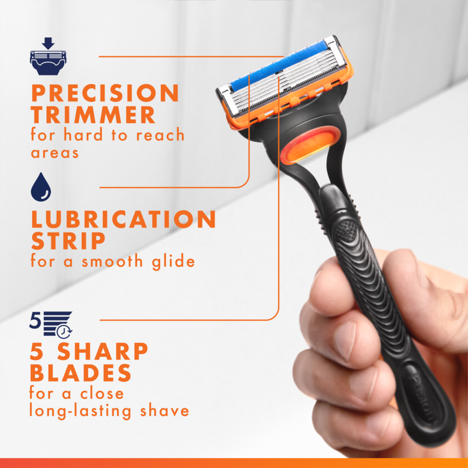 Gillette Fusion5 Razor Handle + 7 Blade Refills | Gillette CA