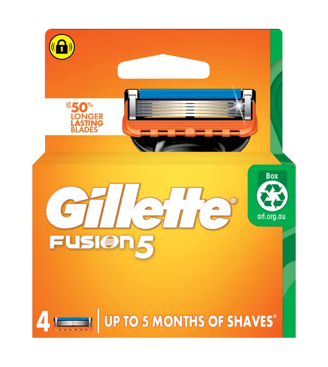 Gillette Fusion Razor Blades Refills