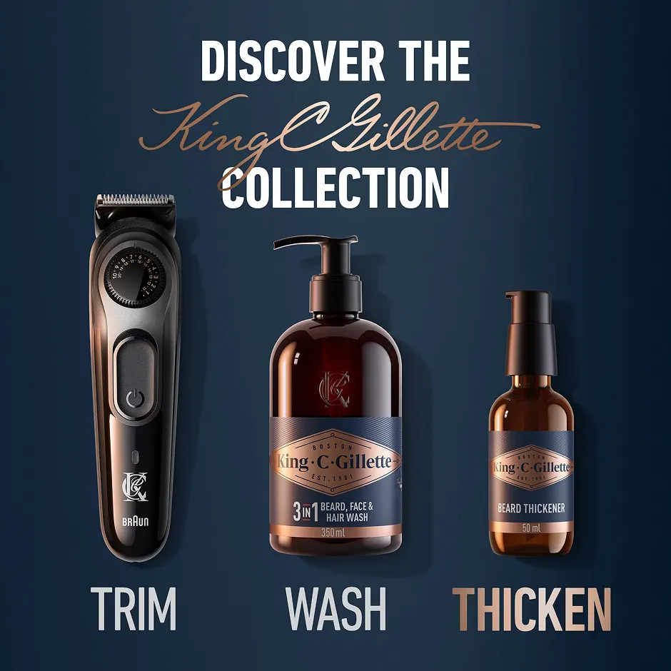 King C Gillette Beard Thickener 50ml