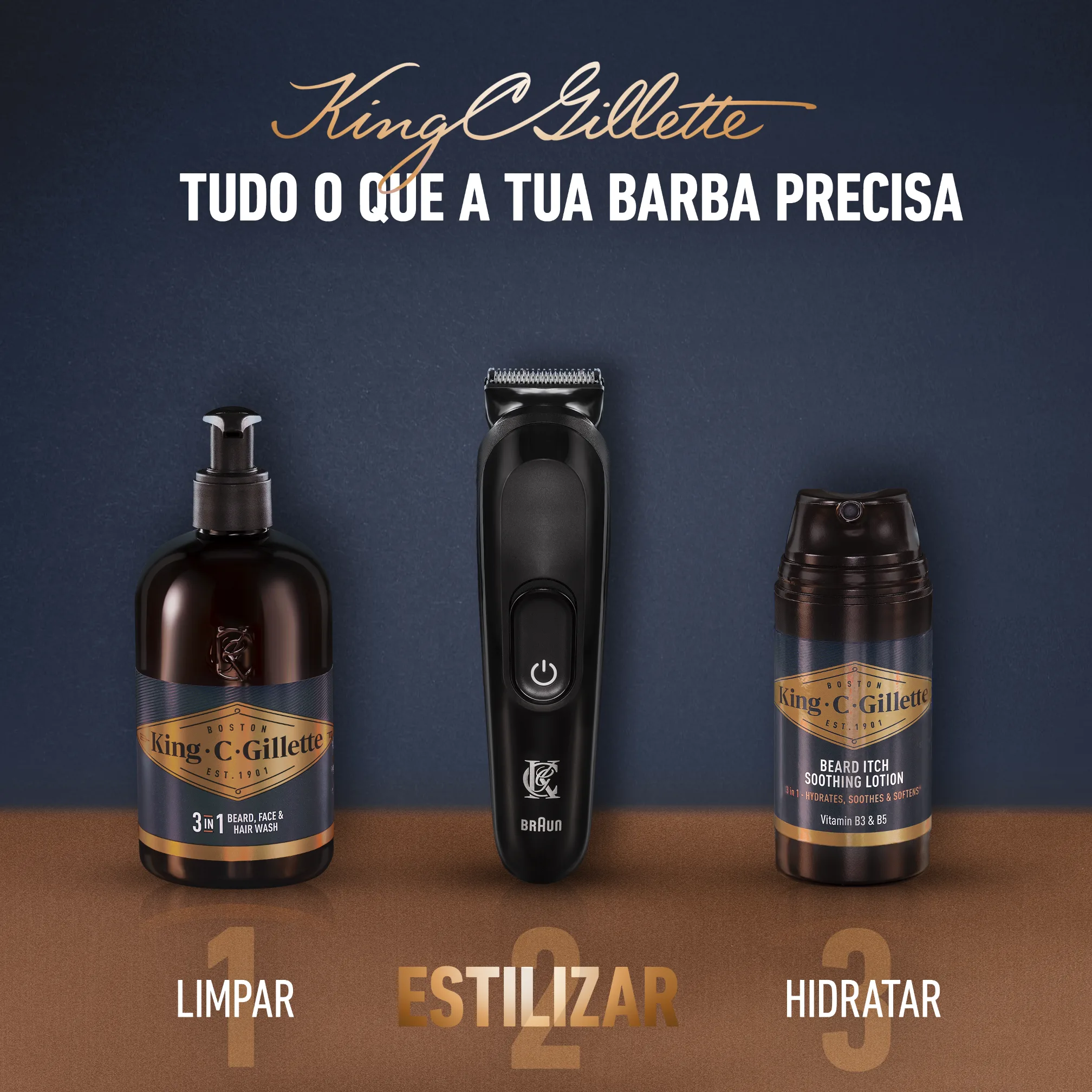 Máquina Aparadora King C. Gillette