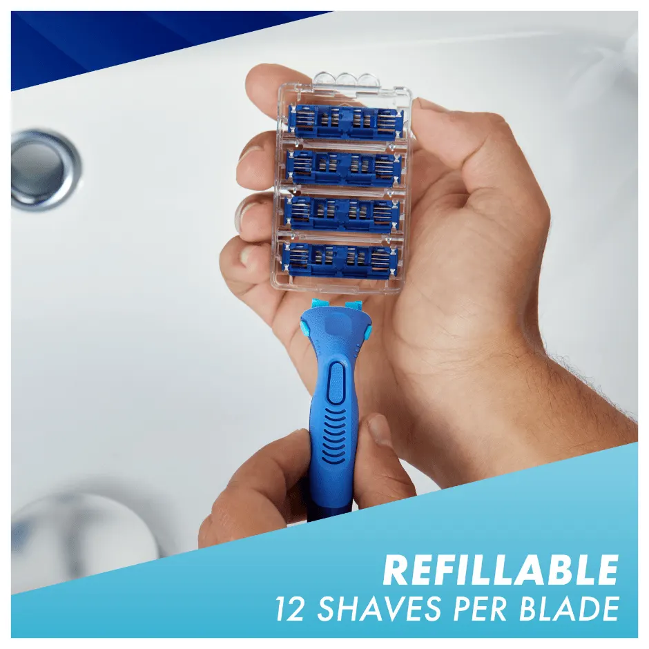 Gillette SOLO3 Comfort Razor + Blades