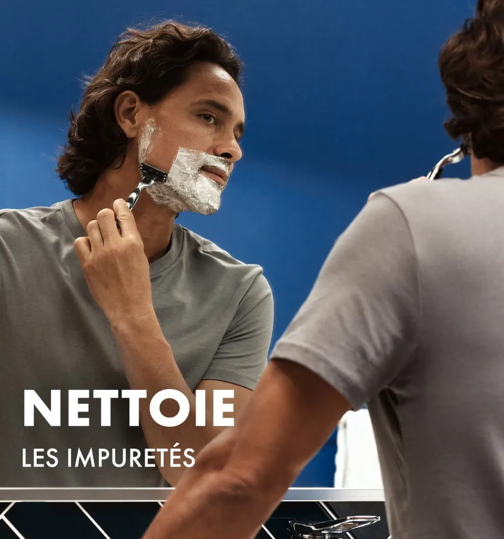 Nettoyant avec un parfum profond et propre qui vous prépare à affronter la journée