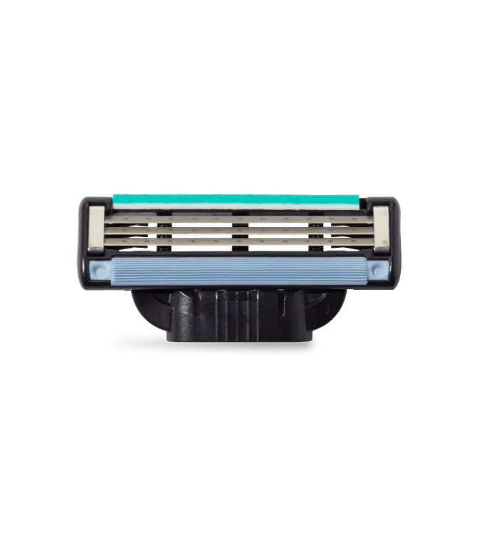 Recharges De Lames Gillette Labs X4 - 4 Lames, Compatible Rasoir Chauffant, Neuf